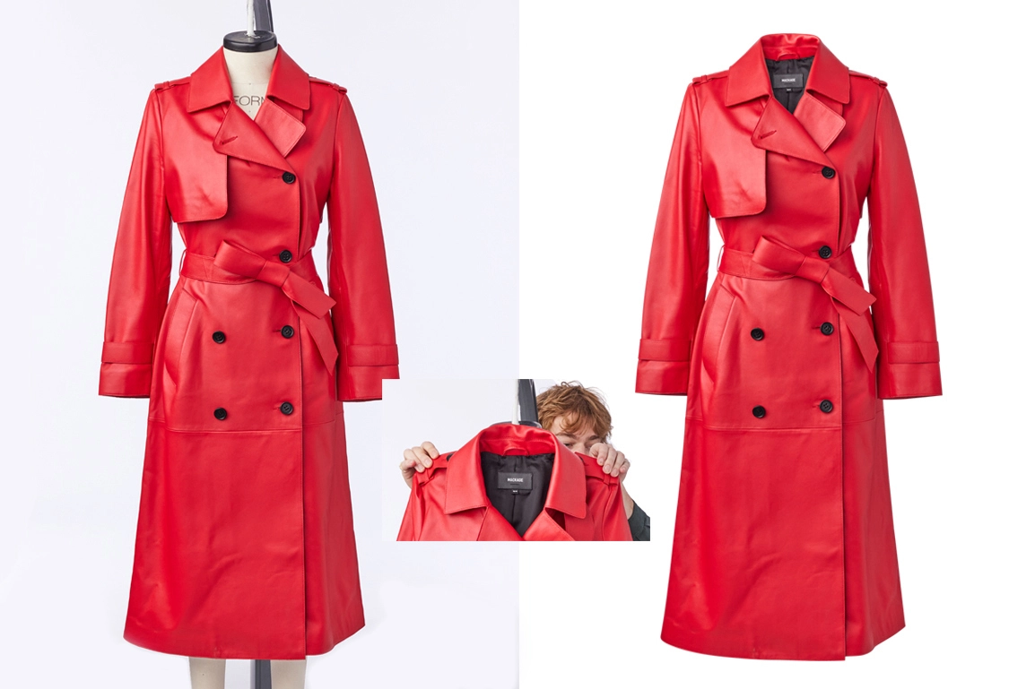 Professional ghost mannequin photo editing service example